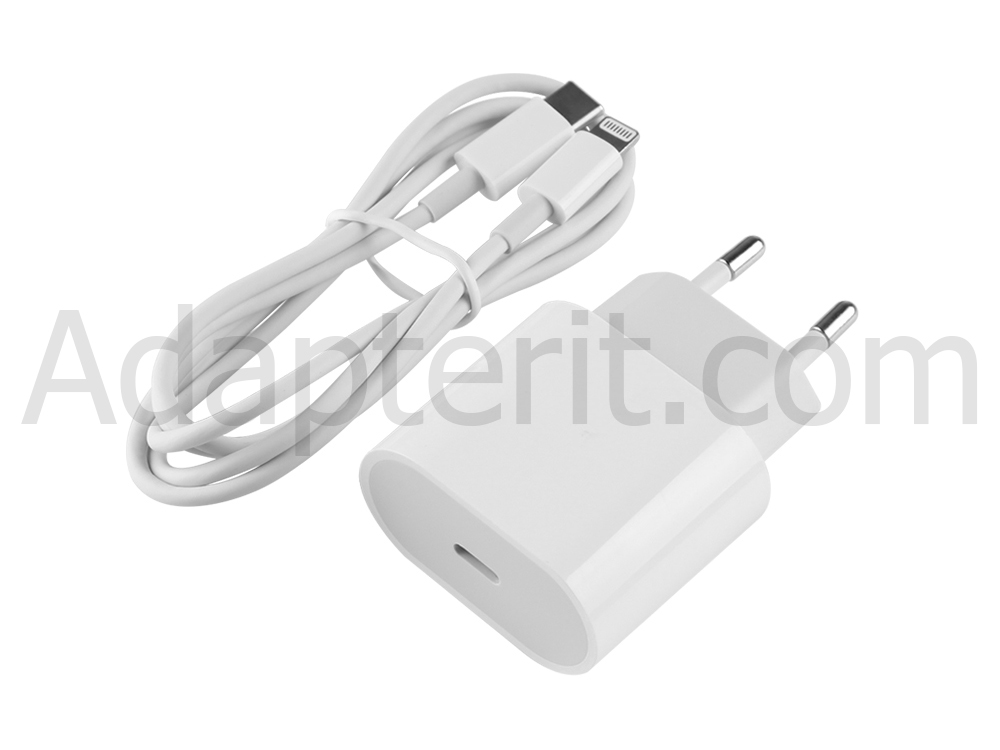 20W USB-C PD iPhone 12 Pro ja 12 Pro Max MGD83FS/A Adapteri Laturi