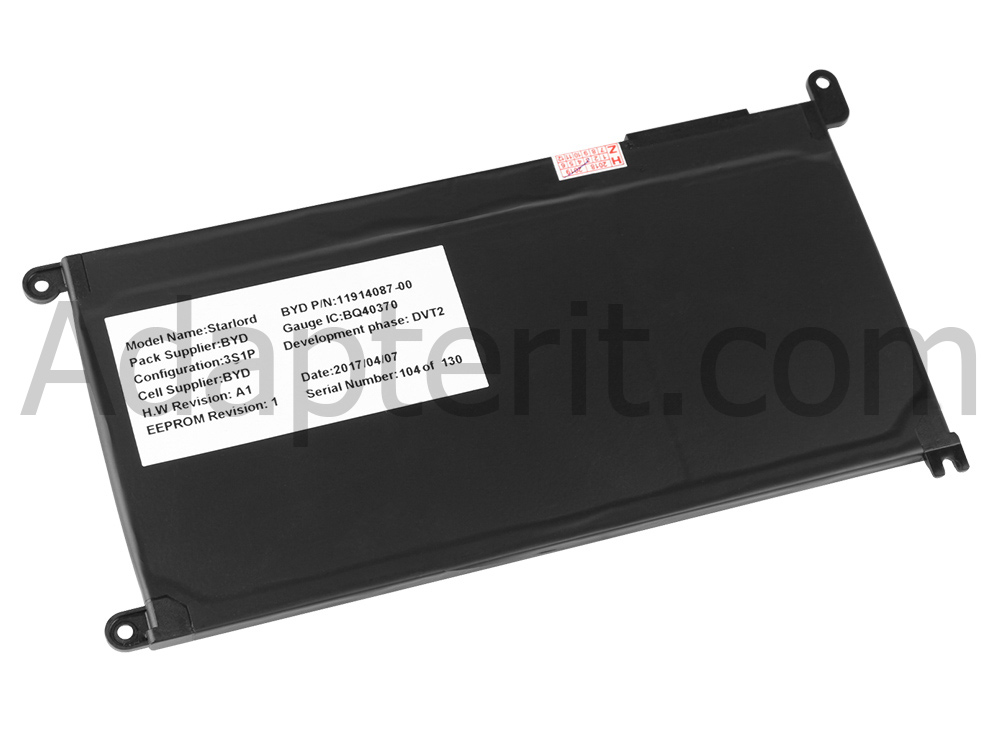 Alkuperäinen 3500mAh 42Wh 4 Solut Akku Dell Vostro 14 5468