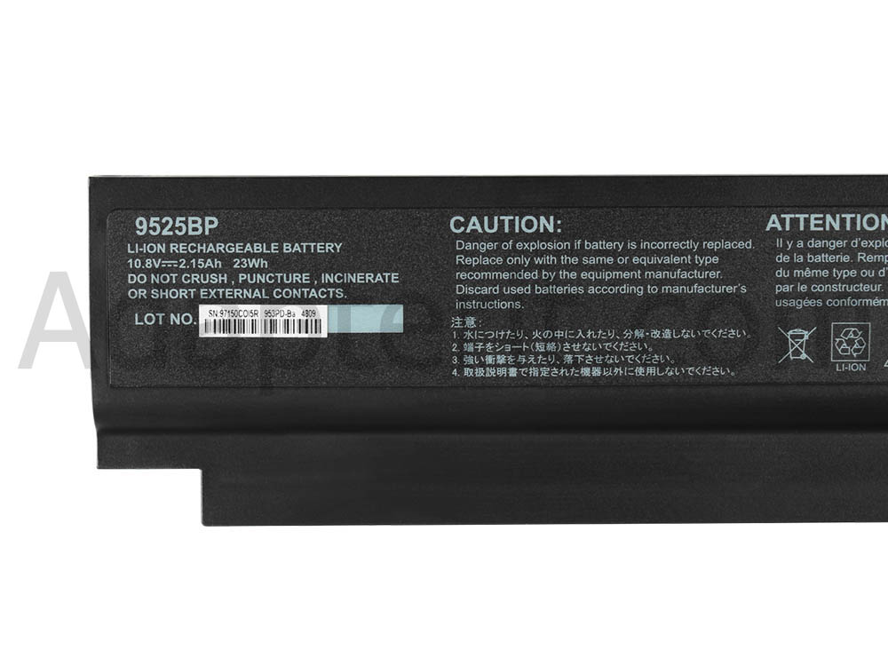 11.1V 2150mAh 23Wh 3-Solut Medion 441825400003(P) Akku