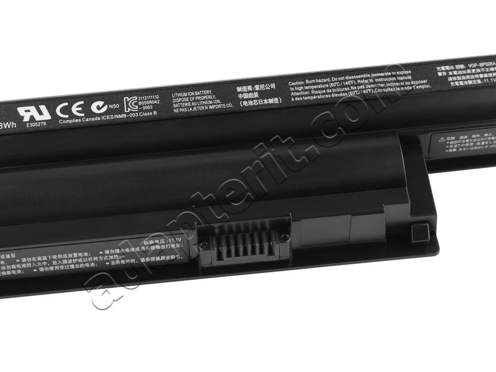 Alkuperäinen 5200mAh 6 Solut Akku Sony Vaio SVE17122CXB SVE1711R1EB.CEK